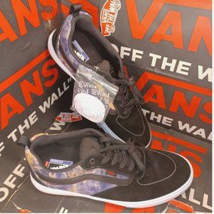 Vans Kyle Walker Tie Dye Terry Black Multi Color Men's 13 VN0A5JIEBML